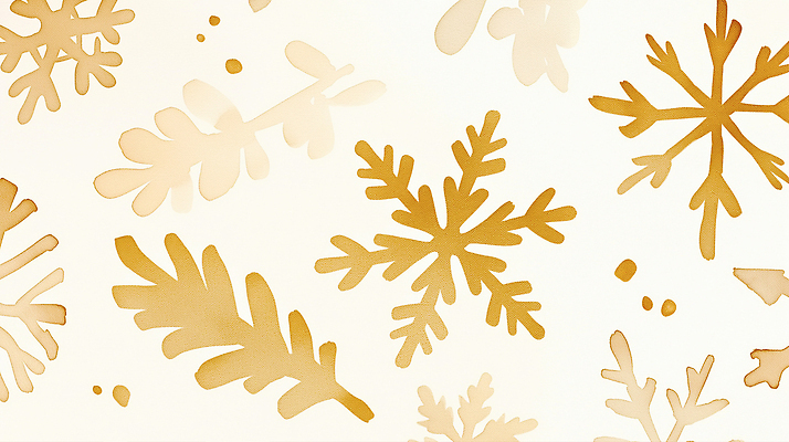 JPG 디자인 계절 감정 예술 백그라운드 겨울 일러스트 자연 나뭇잎 그래픽 금색 눈송이 분위기 편안함 오브젝트 심플 격자 뷰티풀 창작 스타일 국내일러스트 컬러 컨셉 잎 무늬 눈_날씨 감각 생태계 파일형식