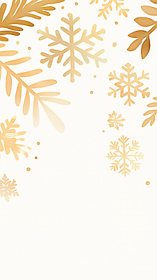 JPG 디자인 계절 예술 배경화면 백그라운드 잎 크리스마스 겨울 패턴 일러스트 자연 장식 흐름 금색 흰색 눈송이 분위기 오브젝트 심플 뷰티풀 국내일러스트 식물 기념일 컬러 컨셉 무늬 눈_날씨 생태계 파일형식