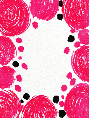 JPG 디자인 예술 분홍색 컬러 백그라운드 꽃무늬 패턴 일러스트 미술 그래픽 장식 점 손그림 수공예 뷰티풀 색채 창의성 국내일러스트 꽃 무늬 문화예술 공예 파일형식