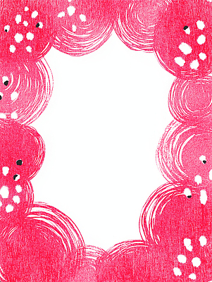 JPG 디자인 예술 분홍색 컬러 백그라운드 패턴 일러스트 장식 공간 원형 손그림 조화 대칭 색감 창의성 아기자기 국내일러스트 도형 컨셉 무늬 파일형식