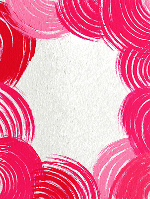 JPG 디자인 예술 분홍색 컬러 백그라운드 패턴 일러스트 그래픽 장식 깨끗함 원형 테두리 모던 심플 화사함 꾸미기 색감 국내일러스트 도형 컨셉 무늬 파일형식