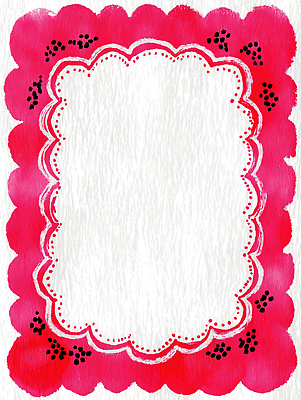 JPG 손글씨 디자인 꽃 예술 분홍색 컬러 백그라운드 일러스트 수채화 프레임 그래픽 장식 가장자리 오브젝트 그림 벽장식 스크랩북 창작 디지털아트 국내일러스트 식물 둘레 파일형식