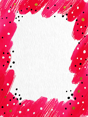 JPG 디자인 예술 분홍색 백그라운드 일러스트 문구용품 수채화 그래픽 장식 자유 점 테두리 그림 개성 창작 세련 국내일러스트 컬러 컨셉 오브젝트 파일형식