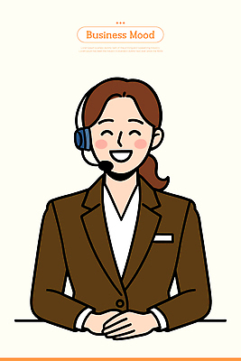 얼굴 일러스트 직장 대화 웃음 일상 사무실 헤드셋 업무 직장인 상담원 이미지 통화 소통 의사소통 국내일러스트 AI파일 직업 음향기기 컨셉 회사 비즈니스 모션 표정 말하기 라이프 신체부위 헤드폰 작업 사무원 파일형식 벡터