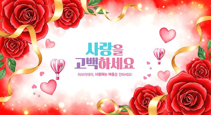 JPG 디자인 기념일 감정 컬러 백그라운드 프로포즈 일러스트 발렌타인데이 사랑 이벤트 장식 장미 축제 로맨틱 하트 마음 축하 표현 메시지 국내일러스트 모양 꽃 컨셉 데이이벤트 파일형식