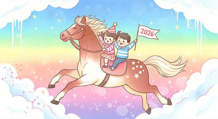 JPG 기념일 행복 컬러 일러스트 놀이 동화 웃음 친구 소풍 평화 꿈 축하 말_게임 놀이기구 즐거움 상상력 2026년 국내일러스트 감정 컨셉 관계 표정 이벤트 야외활동 연도 파일형식