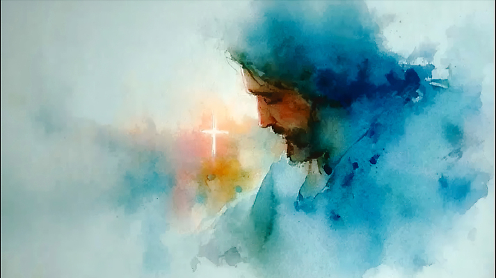 JPG 기독교 종교 예술 십자가 일러스트 수채화 창조 평화 믿음 천주교 기도 표현 예수 그림 번짐 신화 영감 국내일러스트 감정 컨셉 신_종교 파일형식 효과