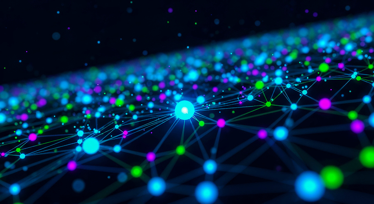 JPG 편집이미지 컬러 백그라운드 기술 초록색 파란색 컴퓨터 보라색 자료 흐름 정보 점 네트워크 연결 시스템 이미지편집 컨셉 전자제품 파일형식