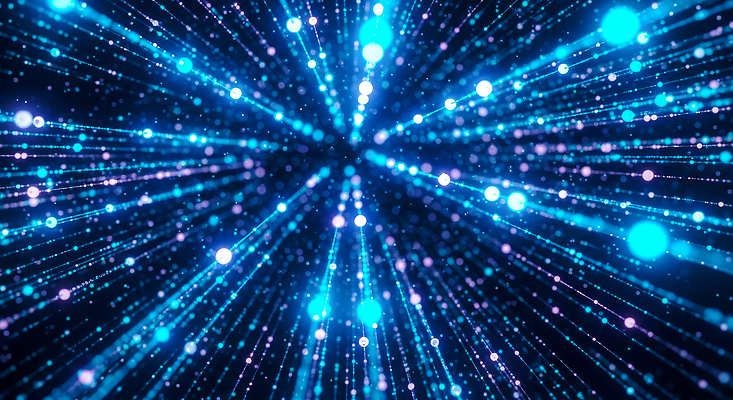 JPG 편집이미지 백그라운드 모션 파란색 빛 반짝임 어둠 광선 흰색 점 화려 신비 번짐 장면 효과 이미지편집 컬러 컨셉 파일형식