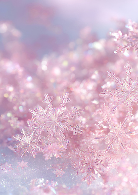 JPG 편집이미지 분홍색 컬러 겨울 자연 풍경 빛 반짝임 신선 눈송이 차가움 신비 장면 부드러움 뷰티풀 겨울풍경 이미지편집 계절 컨셉 모션 눈_날씨 감각 생태계 파일형식