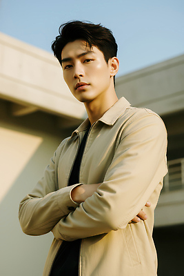 JPG 모델 편집이미지 패션 남자 포즈 건물 뷰티 도시 모던 주말 스타일 외모 편집실사 건축물 사람 CG 파일형식