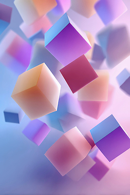 JPG 모양 편집이미지 디자인 예술 컬러 백그라운드 추상 공중 그래픽 디지털 부자 신비 큐브 모던 심플 이미지편집 컨셉 무늬 파일형식