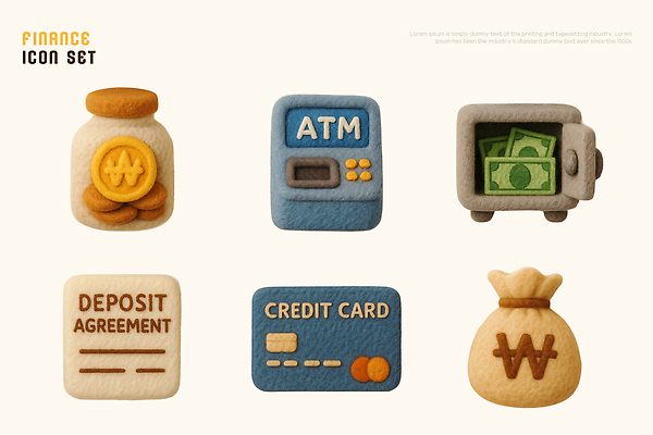 PSD 편집이미지 돈 금융 저축 저금통 신용카드 소비 통장 투자 ATM 재정 편집3D 비즈니스 경제 3D 재산 파일형식