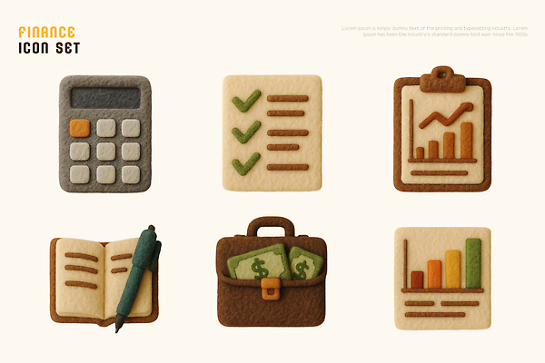 잡화 컨셉 문구용품 경제 3D 사무용품 장비 파일형식 금융 계산기 체크리스트 서류판 문서 가방 그래프 재정 디자인 도구 세트 귀여움 자료 PSD 편집이미지 편집3D