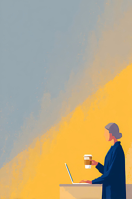 JPG 커피 백그라운드 일러스트 탁자 성공 직장 기술 실내 사람 일상 노트북 학습 사무실 시간 작업 편안함 집중 모던 창의성 국내일러스트 AI일러스트 AI콘텐츠 교육 음료 가구 컨셉 회사 비즈니스 내부 라이프 전자제품 감각 파일형식