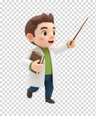 편집이미지 캐릭터 학생 교육 어린이 과학 학교 지팡이 실험 책 학습 연구원 즐거움 호기심 PNG 직업 감정 컨셉 사람 파일형식