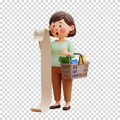 편집이미지 여자 음식 가정 일상 쇼핑 장보기 시장 소비 계획 상품 장바구니 체크표시 준비 주부 PNG 리스트 컨셉 사람 라이프 바구니 확인 파일형식