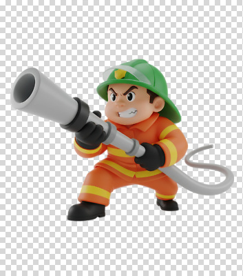 편집이미지 캐릭터 유니폼 모션 도전 구출 헬멧 소방관 연습 화재 PNG 소방호스 화재진압 옷 도움 보호장비 구조원 소방 사건 호스 진압 파일형식