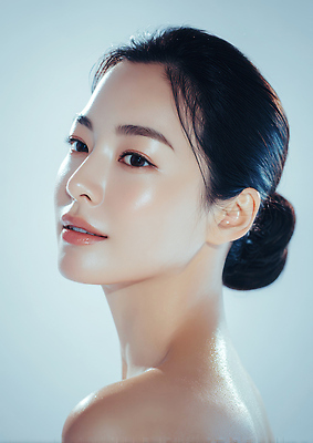 JPG 편집이미지 헤어스타일 여자 포즈 스튜디오 조명 옆모습 캐주얼 촬영 표현 피부 그림 심플 광택 뷰티풀 편집실사 AI인물포토 AI콘텐츠 옷 뷰포인트 사람 신체부위 CG 파일형식 AI포토