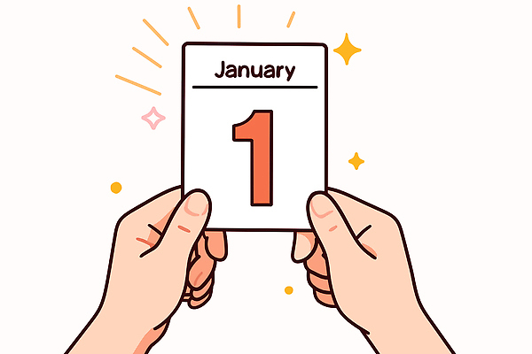 손 행복 감정 일러스트 새출발 새해 기념 밝음 사람 이벤트 라이프 달력 축하 시간 날짜 변화 계획 시작 1월 국내일러스트 AI파일 컨셉 새로움 생활 신체부위 출발 파일형식 벡터