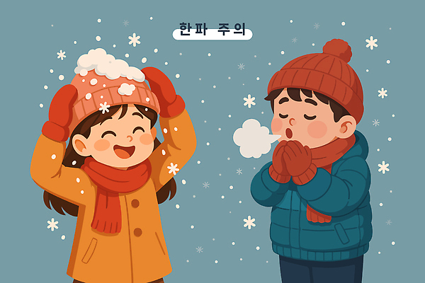 옷 여자 남자 어린이 장갑 백그라운드 겨울 일러스트 장난 모션 놀이 날씨 따뜻함 웃음 친구 스카프 눈송이 즐거움 외출 한파주의보 국내일러스트 AI파일 잡화 계절 감정 관계 눈_날씨 표정 사람 목도리 자연재해 파일형식 벡터