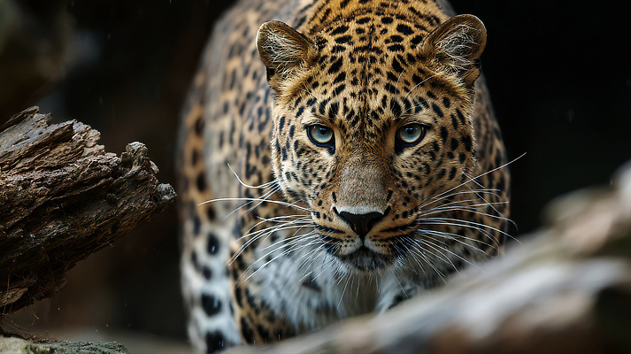 JPG 동물 편집이미지 야생동물 모션 자연 관찰 숲 위협 생태계 사냥 맹수 탐색 표범 편집실사 포유류 CG 파일형식