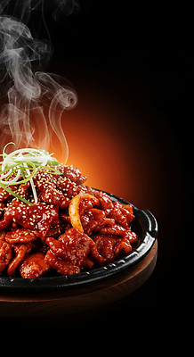 JPG 편집이미지 한식 육류 요리 식사 맛 김 향 파 제육볶음 참깨 편집실사 음식 컨셉 채소 식재료 해조류 CG 깨 파일형식