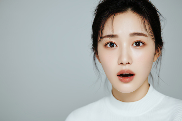 JPG 편집이미지 헤어스타일 시선 여자 감정 예술 백그라운드 표정 사람 뷰티 놀람 피부 이미지 조화 의료성형뷰티 편집실사 신체부위 CG 파일형식