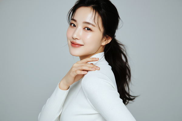 JPG 모델 편집이미지 헤어스타일 여자 패션 포즈 미소 빛 촬영 우아함 오브젝트 의료성형뷰티 스타일 편집실사 컨셉 표정 사람 CG 파일형식