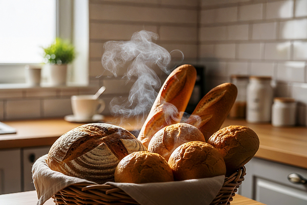 JPG 편집이미지 커피 음식 빵 가족 아침 따뜻함 요리 풍경 일상 햇빛 바구니 주방 식사 담소 편집실사 AI포토 AI콘텐츠 주간 음료 관계 라이프 태양 CG 파일형식