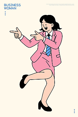 여자 포즈 일러스트 비즈니스 모션 회의 협력 직장 웃음 정장 사무실 에너지 표현 비즈니스우먼 유머 분위기 즐거움 긍정적 전문 국내일러스트 AI파일 옷 감정 컨셉 회사 표정 사람 직장인 파일형식 벡터