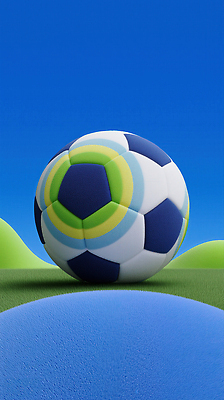 JPG 편집이미지 여유 스포츠 컬러 축구공 공 자연 하늘 풍경 경기 초원 여름 운동 평화 언덕 클럽 편집3D 계절 감정 컨셉 축구용품 건강 3D 생태계 파일형식