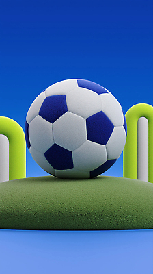 JPG 편집이미지 어린이 스포츠 백그라운드 축구공 공 청소년 놀이 하늘 잔디 초록색 파란색 운동 골대 장면 편집3D 식물 컬러 축구용품 건강 사람 3D 파일형식