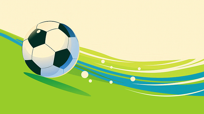 JPG 모양 디자인 선 스포츠 컬러 백그라운드 일러스트 축구공 공 모션 경기 잔디 그래픽 파란색 운동 검은색 축구 흰색 언덕 즐거움 그림 장면 국내일러스트 AI일러스트 AI콘텐츠 식물 감정 축구용품 건강 구기 파일형식