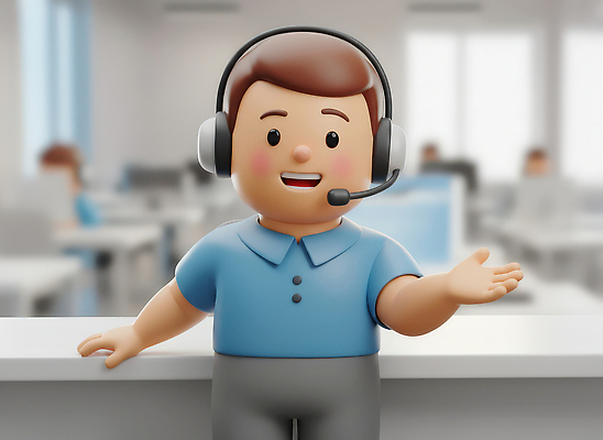 JPG 편집이미지 캐릭터 협력 대화 캐주얼 사무실 헤드셋 인사 업무 도움 상담원 직원 소통 전문 화상통화 편집3D 옷 음향기기 컨셉 비즈니스 말하기 3D 헤드폰 예절 작업 사무원 통화 파일형식