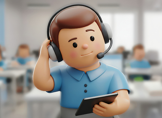 JPG 편집이미지 교육 남자 기술 태블릿 사무실 헤드셋 장비 업무 상담원 집중 직원 모던 통화 소통 편집3D 음향기기 컨셉 비즈니스 모션 사람 전자제품 스마트기기 3D 헤드폰 작업 사무원 파일형식