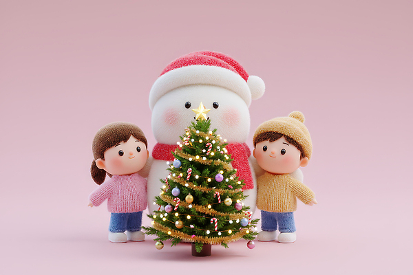 JPG 편집이미지 인형 크리스마스장식 크리스마스 겨울 가족 눈사람 웃음 장식 장난감 크리스마스트리 산타클로스 축제 즐거움 오브젝트 편집3D 계절 기념일 감정 관계 표정 3D 파일형식