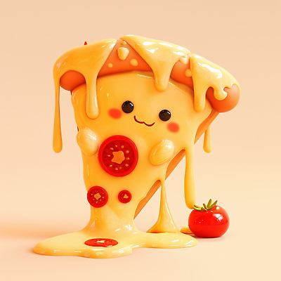 JPG 동물 편집이미지 캐릭터 음식 토마토 디저트 치즈 아이디어 피자 미소 장식 저녁 편집3D 컨셉 채소 유제품 패스트푸드 서양음식 표정 3D 야간 파일형식