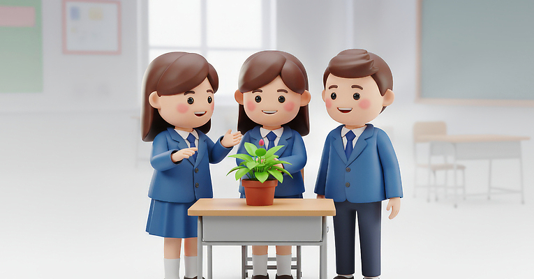 JPG 식물 편집이미지 학생 교육 교복 교실 모션 청소년 자연 날씨 이야기 대화 친구 환경 성장 즐거움 호기심 돌봄 편집3D AI컴퓨터그래픽 AI콘텐츠 옷 감정 컨셉 학교 관계 말하기 사람 3D 생태계 파일형식