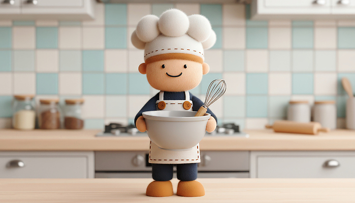 직업 식기 감정 생활용품 모션 주방용품 사람 3D 제과제빵 파일형식 요리사 주방 요리 캐릭터 그릇 거품기 반죽 행복 식사 오브젝트 만들기 취미 어린이 JPG 편집3D 편집이미지 제빵사 제빵