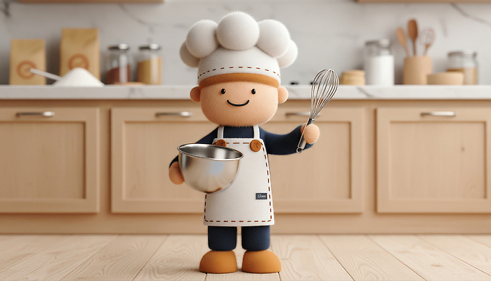 주간 직업 생활용품 컨셉 3D 제과제빵 알 준비 파일형식 요리사 인형 주방 요리 계란 주방용품 요리준비 아기자기 귀여움 손잡이 식재료 식사 아침 JPG 편집3D 편집이미지 제빵사 제빵