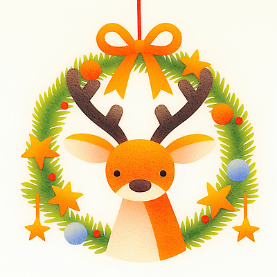 JPG 기념일 별 컬러 크리스마스 겨울 일러스트 공 가족 따뜻함 장식 초록색 크리스마스트리 노란색 축제 화환 루돌프 분위기 연휴 순록 크리스마스리스 아기자기 국내일러스트 자연요소 계절 꽃 컨셉 관계 사슴 이벤트 공휴일 파일형식