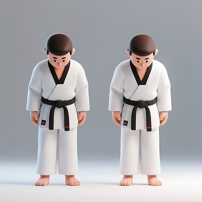 옷 감정 컨셉 건강 3D 격투기 파일형식 도복 연습 기초 태권도 운동 협력 집중 기술 포즈 열정 편집3D 편집이미지 JPG