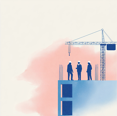 JPG 남자 건축 산업 일러스트 하늘 협력 설계 대화 기계 작업 구조물 계획 안전모 기중기 건축자재 철근 점검 작업자 국내일러스트 컨셉 말하기 사람 중장비 헬멧 안전장비 파일형식
