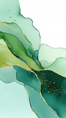 JPG 디자인 예술 선 컬러 일러스트 자연 수채화 미술 장식 초록색 공간 흐름 금색 편안함 질감 작품 조화 뷰티풀 국내일러스트 AI일러스트 AI콘텐츠 컨셉 문화예술 감각 생태계 파일형식