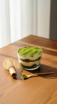 JPG 편집이미지 전통 음료 탁자 디저트 건강 햇빛 숟가락 달콤 맛 녹차 말차 색감 오후 편집실사 AI포토 AI콘텐츠 음식 가구 컨셉 수저 차_음료 태양 CG 파일형식