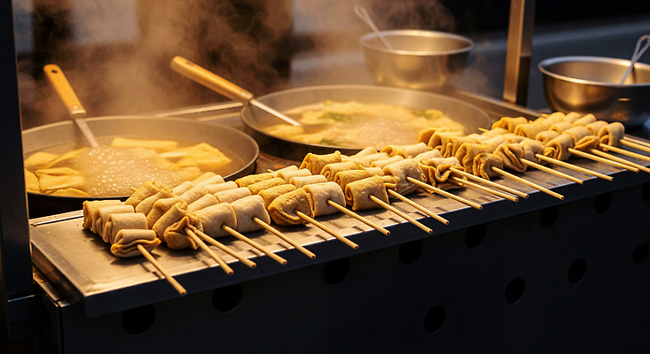 JPG 편집이미지 한식 디저트 요리 여러명 야외 기다림 꼬치 어묵 저녁 떡볶이 배고픔 향기 노점 길거리음식 편집실사 음식 다수 모션 사람 상점 야간 분식 CG 냄새 파일형식