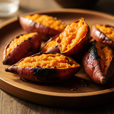 JPG 편집이미지 한식 음식 채소 식탁 디저트 따뜻함 요리 저녁 고구마 건강식 맛있는 편집실사 탁자 뿌리채소 야간 CG 파일형식