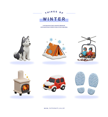 PSD 편집이미지 겨울 모션 자동차 하늘 스키 텐트 등산 캠핑 추위 강아지 난로 시베리안허스키 오브젝트 리프트 편집3D 계절 육상교통 레저 겨울스포츠 캠핑도구 반려동물 3D 트래킹 개 난방기 파일형식