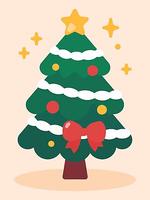 나무 별 리본 크리스마스 겨울 일러스트 공장 가족 사랑 장식 초록색 반짝임 크리스마스트리 축제 기쁨 흰색 눈송이 휴일 분위기 편안함 연말 국내일러스트 AI파일 자연요소 식물 계절 기념일 감정 컬러 컨셉 공업 관계 모션 눈_날씨 감각 파일형식 벡터